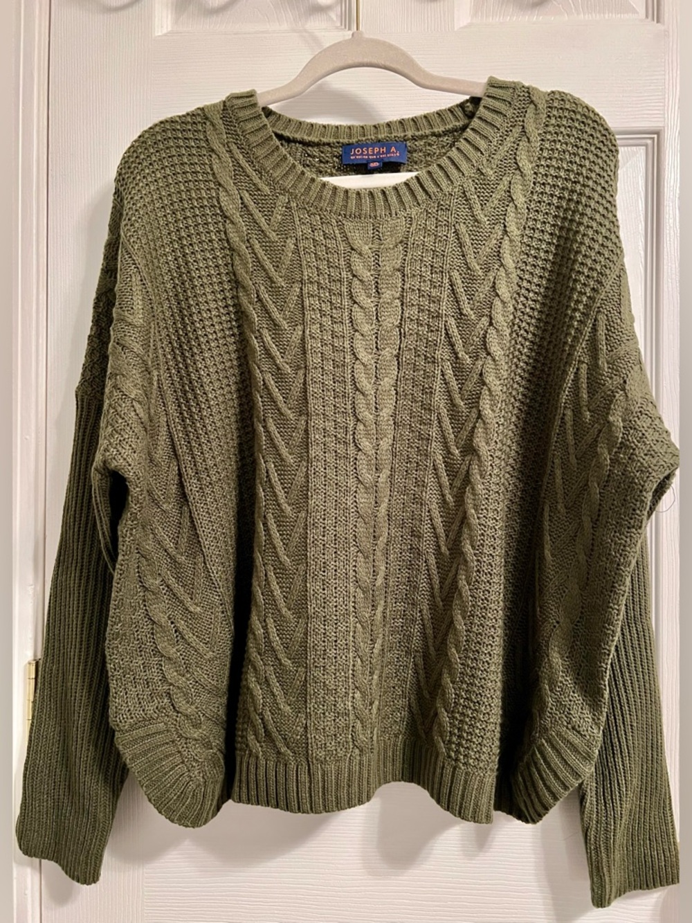 Joseph A.  Cable Knit Sweater